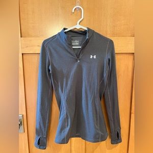 Gray under armor quarter zip
